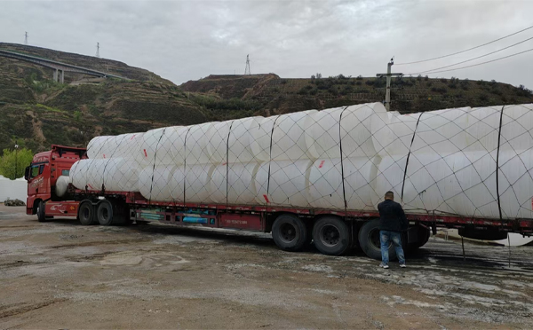 天水PE吨桶交付中